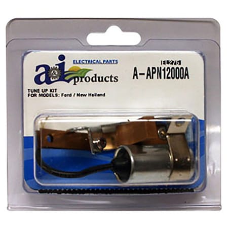 Aic Replacement Parts Tune-Up Kit Ignition Points Condenser Rotor Button Fits Ford APN12000A 9N 2N 8N AY-ELI80-0071